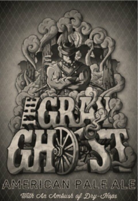 THE GRAY GHOST AMERICAN PALE ALE WITH AN AMBUSH OF DRY-HOPS Logo (USPTO, 24.07.2014)