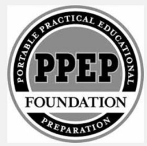 PPEP FOUNDATION PORTABLE PRACTICAL EDUCATIONAL PREPARATION Logo (USPTO, 04.09.2014)