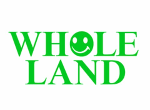 WHOLE LAND Logo (USPTO, 10/21/2014)