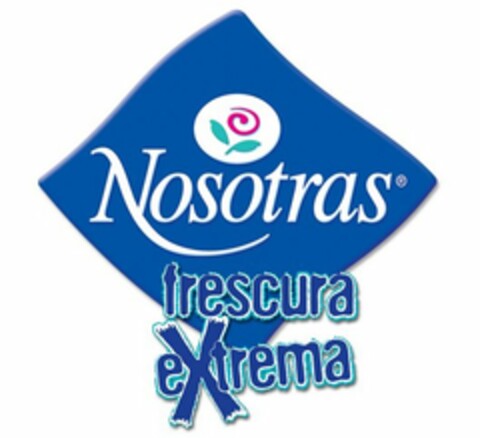 NOSOTRAS FRESCURA EXTREMA Logo (USPTO, 02/11/2015)