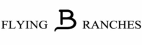 FLYING B RANCHES Logo (USPTO, 16.03.2015)