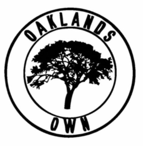 OAKLAND'S OWN Logo (USPTO, 20.04.2015)