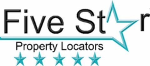 FIVE STAR PROPERTY LOCATORS Logo (USPTO, 02.06.2015)