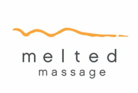 MELTED MASSAGE Logo (USPTO, 13.11.2015)