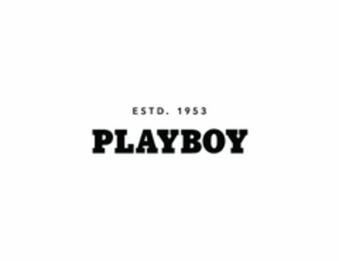 ESTD. 1953 PLAYBOY Logo (USPTO, 14.12.2015)