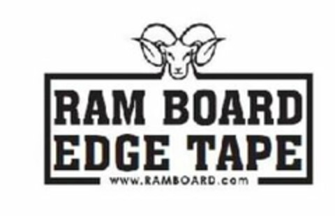 RAM BOARD EDGE TAPE WWW.RAMBOARD.COM Logo (USPTO, 21.12.2015)