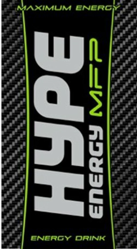 HYPE ENERGY MFP MAXIMUM ENERGY ENERGY DRINK Logo (USPTO, 02/10/2016)