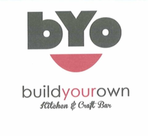 BYO BUILD YOUR OWN KITCHEN & CRAFT BAR Logo (USPTO, 11.02.2016)