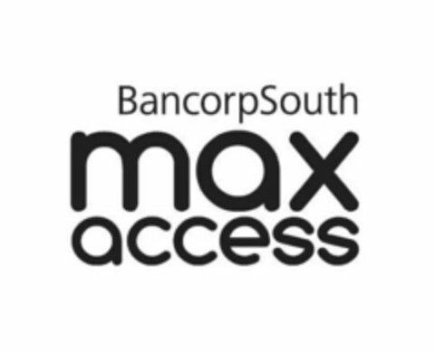 BANCORPSOUTH MAX ACCESS Logo (USPTO, 12.02.2018)