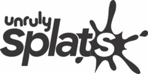 UNRULY SPLATS Logo (USPTO, 06.05.2018)