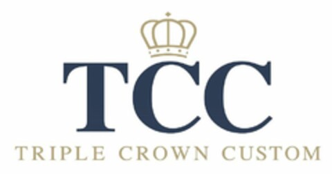 TCC TRIPLE CROWN CUSTOM Logo (USPTO, 07.06.2018)