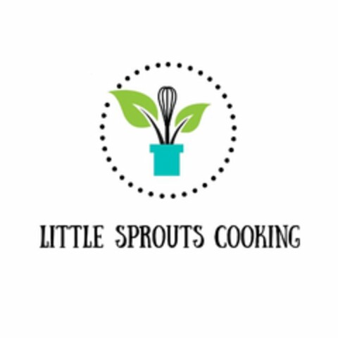 LITTLE SPROUTS COOKING Logo (USPTO, 02/11/2019)