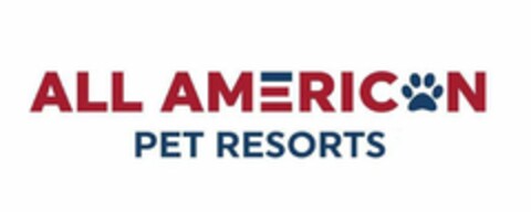 ALL AMERICAN PET RESORTS Logo (USPTO, 04/18/2019)