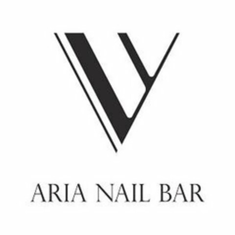 VV ARIA NAIL BAR Logo (USPTO, 30.07.2019)