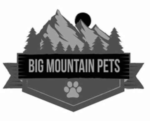 BIG MOUNTAIN PETS Logo (USPTO, 04.06.2020)