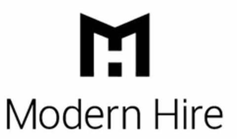 MH MODERN HIRE Logo (USPTO, 16.06.2020)