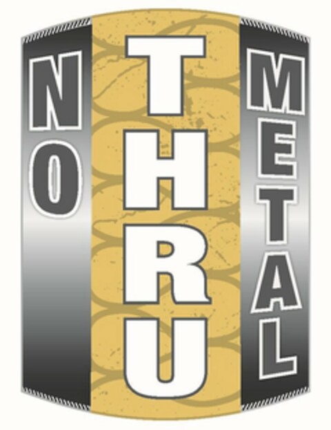 NO THRU METAL Logo (USPTO, 13.07.2020)