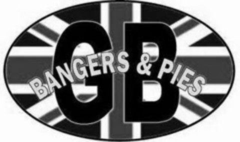 GB BANGERS & PIES Logo (USPTO, 07/16/2020)