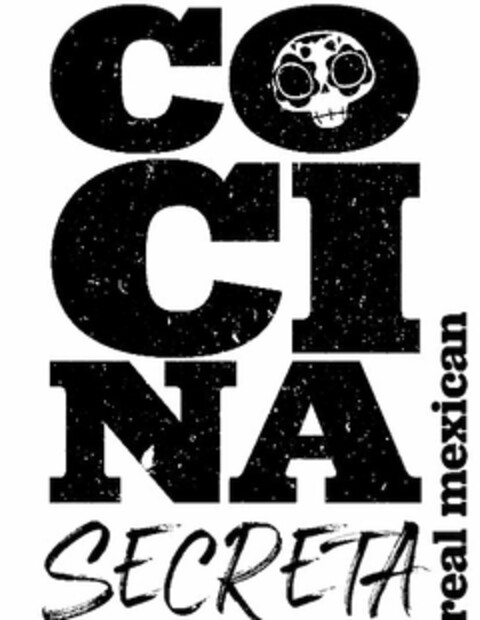 COCINA SECRETA REAL MEXICAN Logo (USPTO, 07/31/2020)