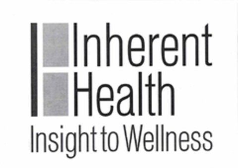 INHERENT HEALTH INSIGHT TO WELLNESS Logo (USPTO, 09.01.2009)