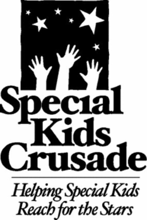 SPECIAL KIDS CRUSADE HELPING SPECIAL KIDS REACH FOR THE STARS Logo (USPTO, 17.06.2009)