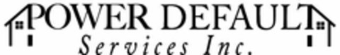 POWER DEFAULT SERVICES INC. Logo (USPTO, 01/07/2010)