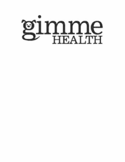 GIMME HEALTH Logo (USPTO, 04/26/2010)