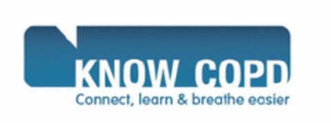 KNOW COPD CONNECT, LEARN & BREATHE EASIER Logo (USPTO, 06.05.2010)