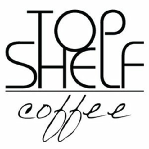 TOP SHELF COFFEE Logo (USPTO, 03.06.2010)