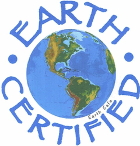 EARTH CERTIFIED EARTH SAFE Logo (USPTO, 18.06.2010)