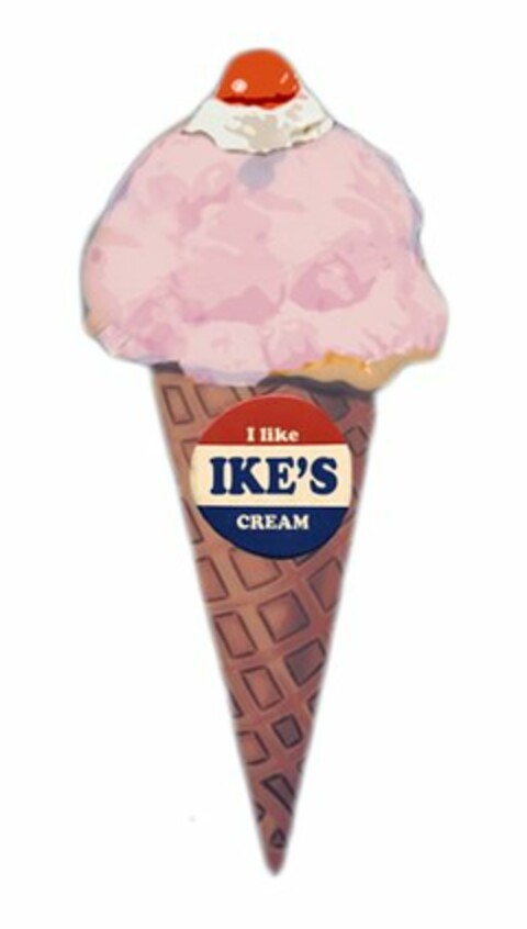 I LIKE IKE'S CREAM Logo (USPTO, 03.03.2011)