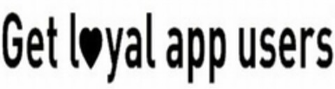 GET LOYAL APP USERS Logo (USPTO, 12.05.2011)