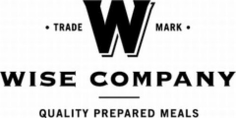 · TRADE W MARK · WISE COMPANY QUALITY PREPARED MEALS Logo (USPTO, 06/15/2011)