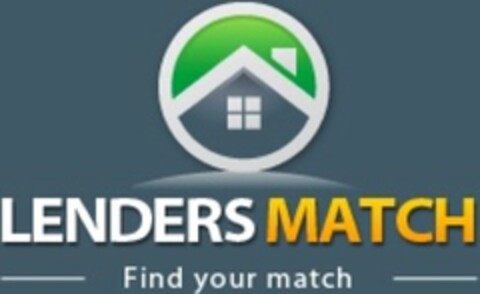 LENDERS MATCH FIND YOUR MATCH Logo (USPTO, 09/12/2011)