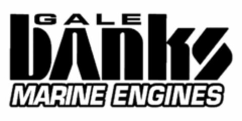 GALE BANKS MARINE ENGINES Logo (USPTO, 13.10.2011)