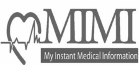 MIMI MY INSTANT MEDICAL INFORMATION Logo (USPTO, 17.11.2011)