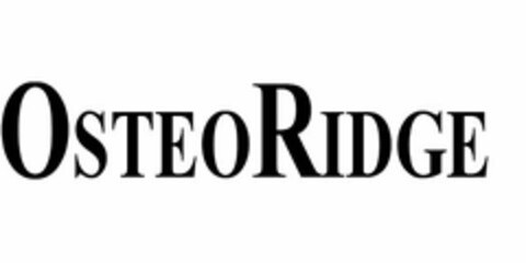 OSTEORIDGE Logo (USPTO, 12/05/2011)