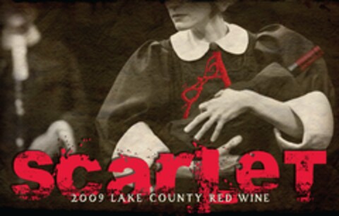 A SCARLET 2009 LAKE COUNTY RED WINE Logo (USPTO, 07/22/2012)