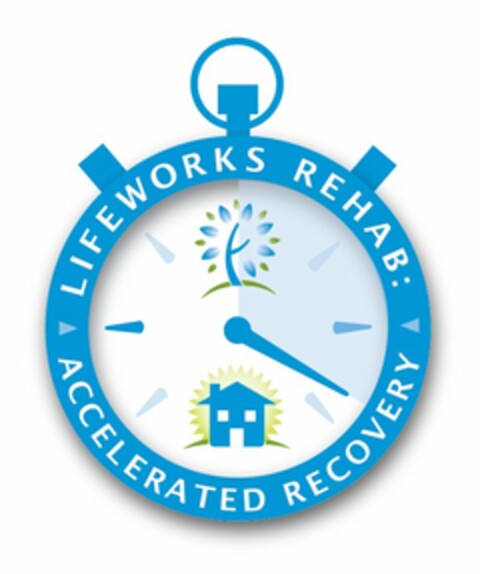 LIFEWORKS REHAB: ACCELERATED RECOVERY Logo (USPTO, 07.11.2012)