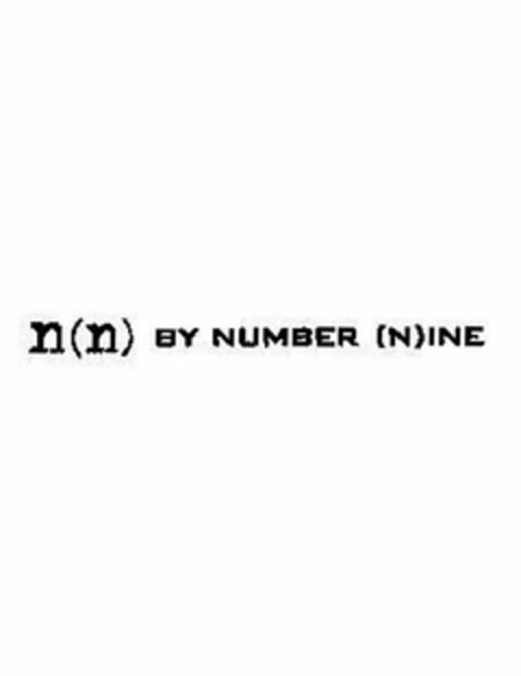 N(N) BY NUMBER (N)INE Logo (USPTO, 04.06.2013)