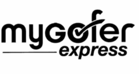 MYGOFER EXPRESS Logo (USPTO, 14.08.2013)