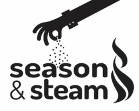 SEASON & STEAM Logo (USPTO, 05/05/2015)