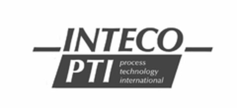 INTECO PTI PROCESS TECHNOLOGY INTERNATIONAL Logo (USPTO, 21.05.2015)