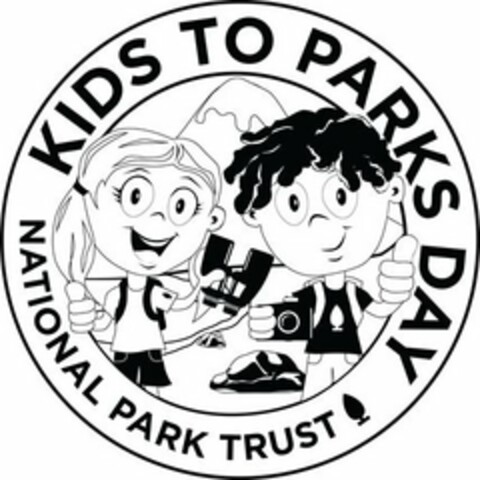 KIDS TO PARKS DAY NATIONAL PARK TRUST Logo (USPTO, 06/23/2015)