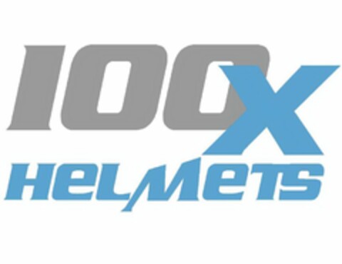 100X HELMETS Logo (USPTO, 14.07.2015)