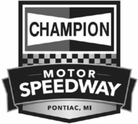 CHAMPION MOTOR SPEEDWAY PONTIAC, MI Logo (USPTO, 26.02.2016)