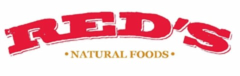 RED'S NATURAL FOODS Logo (USPTO, 07.03.2016)