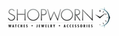 SHOPWORN WATCHES JEWELRY ACCESSORIES Logo (USPTO, 03.08.2016)