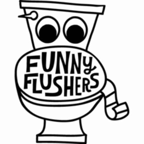 FUNNY FLUSHERS Logo (USPTO, 10.11.2016)
