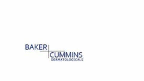 BAKER CUMMINS DERMATOLOGICALS Logo (USPTO, 02/09/2017)